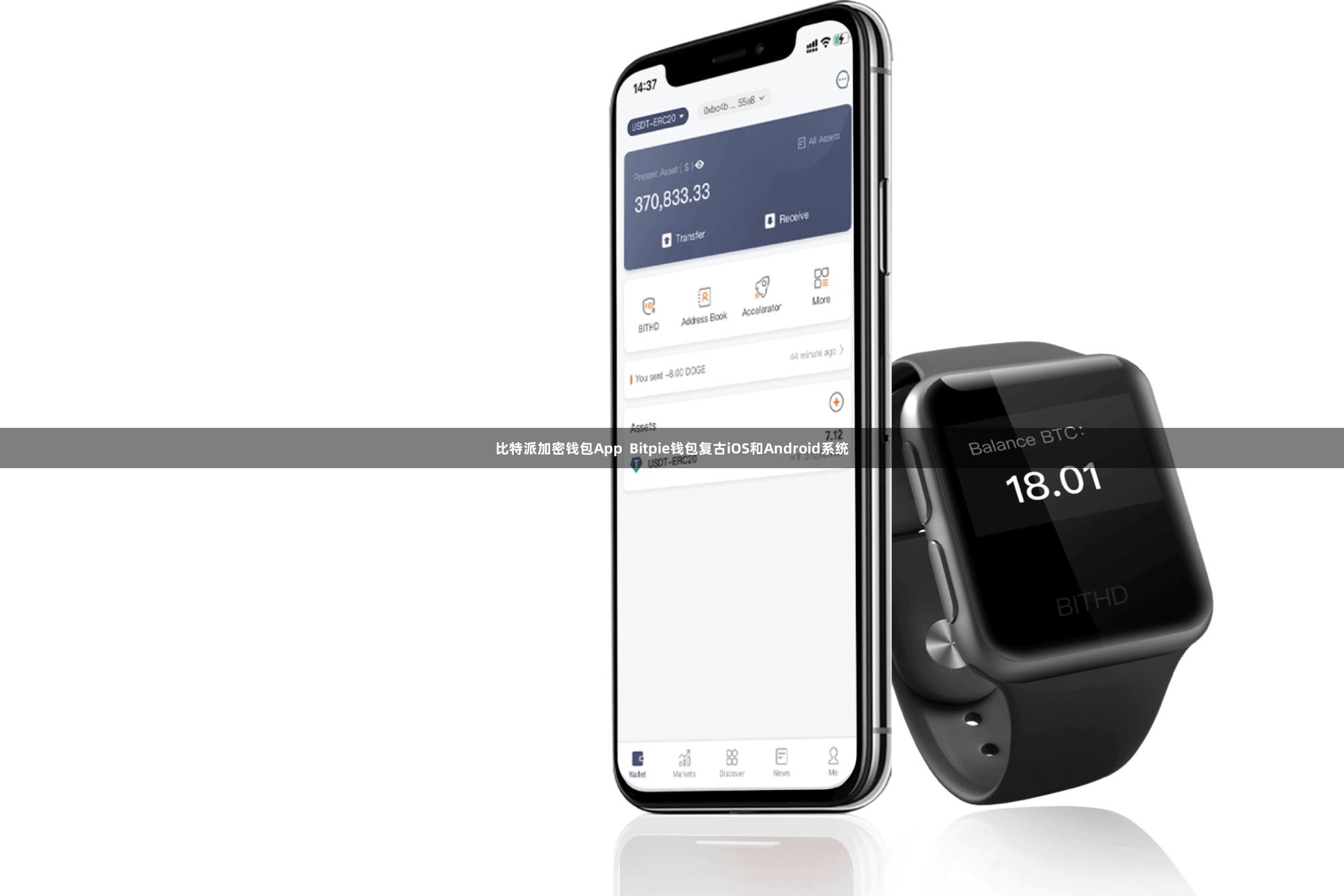 比特派加密钱包App Bitpie钱包复古iOS和Android系统