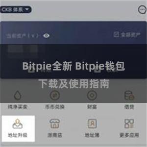 Bitpie全新 Bitpie钱包下载及使用指南