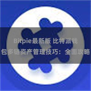 Bitpie最新版 比特派钱包多链资产管理技巧：全面攻略