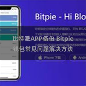 比特派APP备份 Bitpie钱包常见问题解决方法