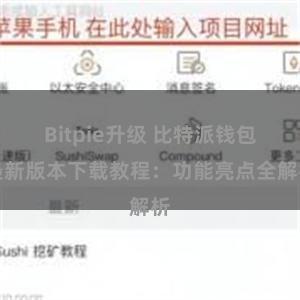 Bitpie升级 比特派钱包最新版本下载教程：功能亮点全解析