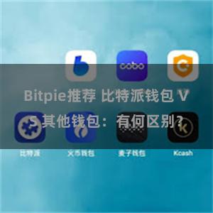 Bitpie推荐 比特派钱包 VS 其他钱包：有何区别？