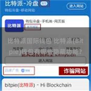 比特派国际钱包 比特派(Bitpie)钱包有哪些隐藏功能？