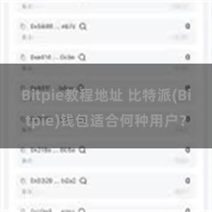 Bitpie教程地址 比特派(Bitpie)钱包适合何种用户？