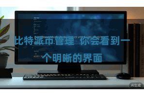 比特派币管理  你会看到一个明晰的界面