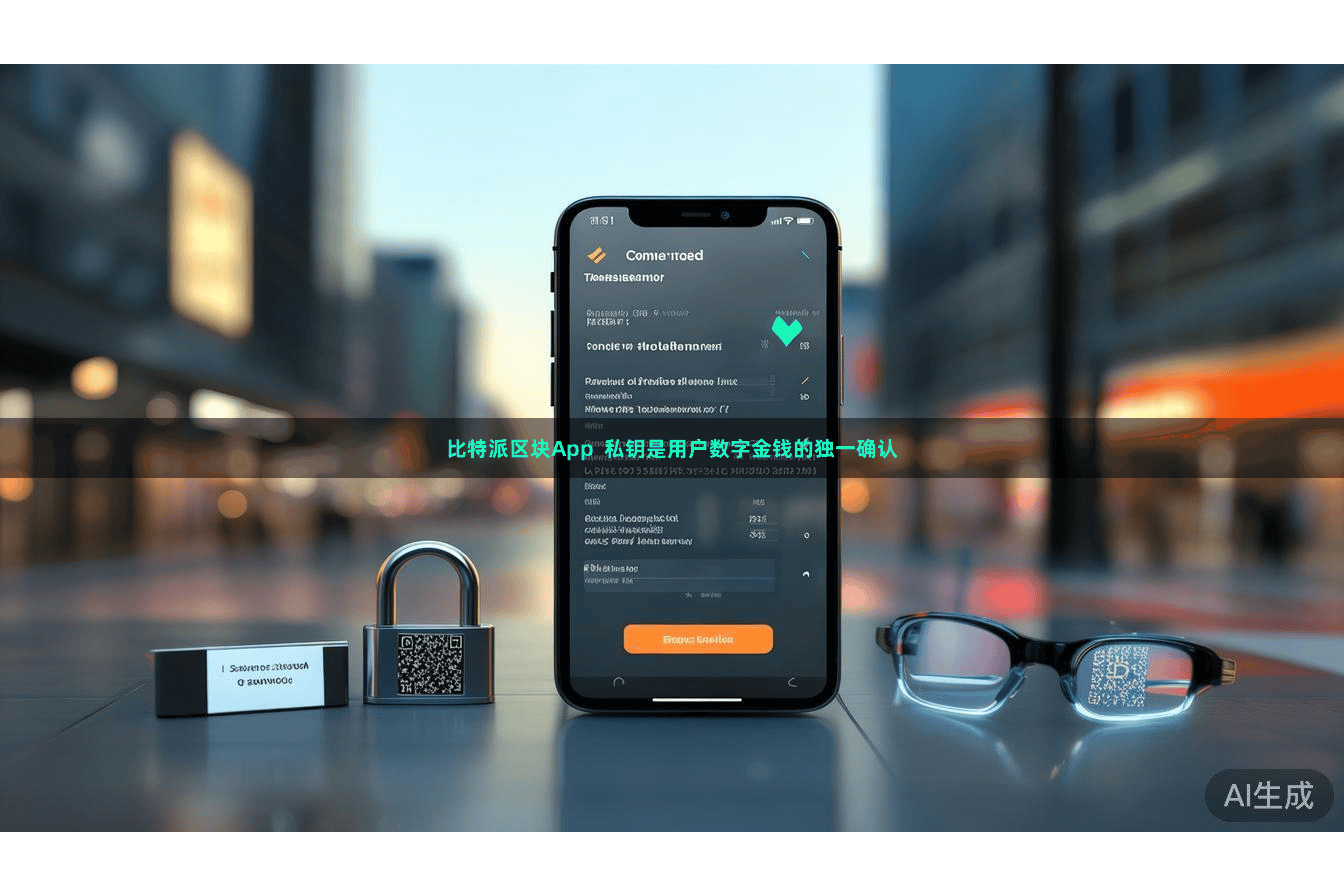 比特派区块App  私钥是用户数字金钱的独一确认